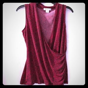 Liz Claiborne sleeveless top